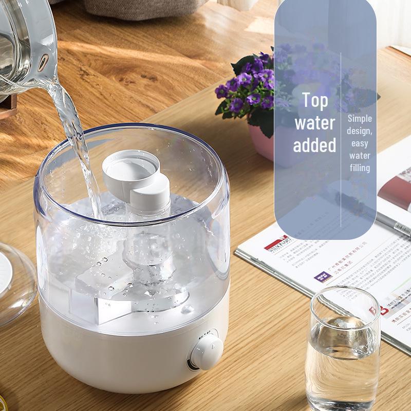 Бесшумный ароматерапевтический увлажнитель воздуха большой емкости для спальни и детской комнаты