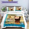 3pcs Duvet Cover Set (1*Duvet Cover + 2*Pillowcase, Without Core), Alfons Aberg Print Bedding Set, Bedroom Decor, All‑Season, Birthday Gift