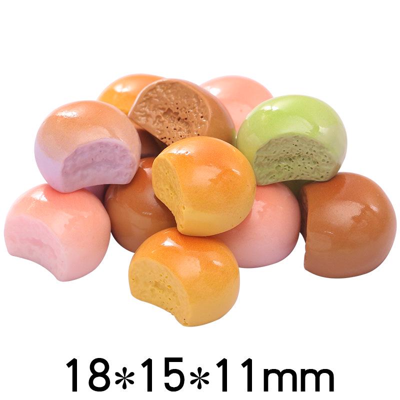 3D Hot Pot Egg Tart Bread & Cookie Resin Toy Playset