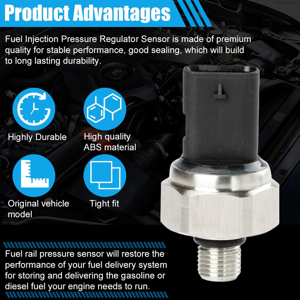 New Motorcraft Fuel Injection Pressure Sensor for Ford for Lincoln MKC MKX Navigator CM5250 BU5Z-9F972 BU5A-9F972 BU5Z-9F972-B