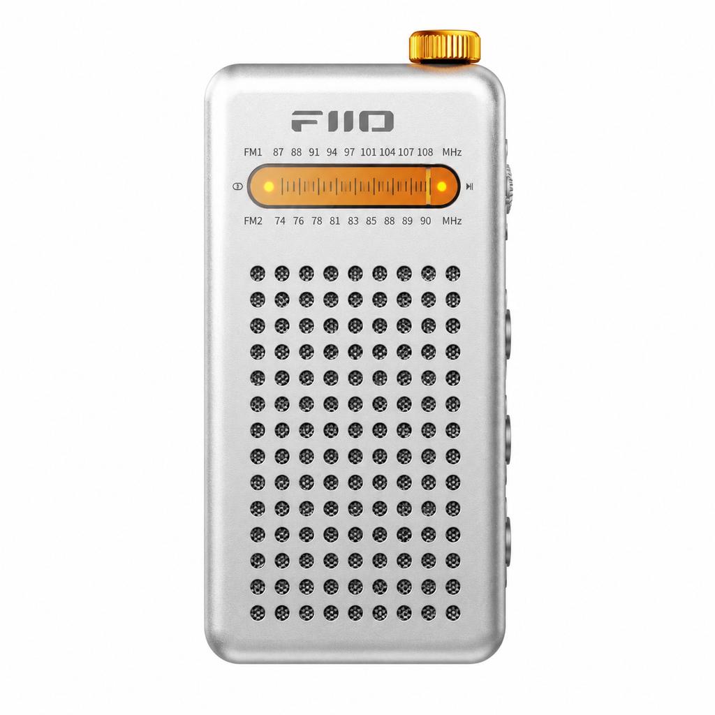 New FiiO RR13 Retro Portable FM Radio With Speaker Earphone Dual Output Magic Bass Time Rechargeable Detachable Antenna
