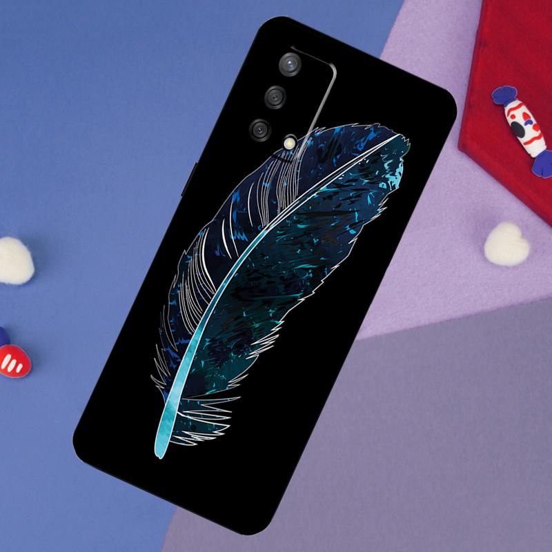 Чехол-перо для Oppo A78 A18 A38 A74 A94 A54 A58 A98 A80 A60 A40 A96 A76 A16 A15 A17 A57 A5 A6 Pro