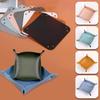 1PC Storage Box Storage Tray Home Decoration PU Leather Desktop Storage Portable