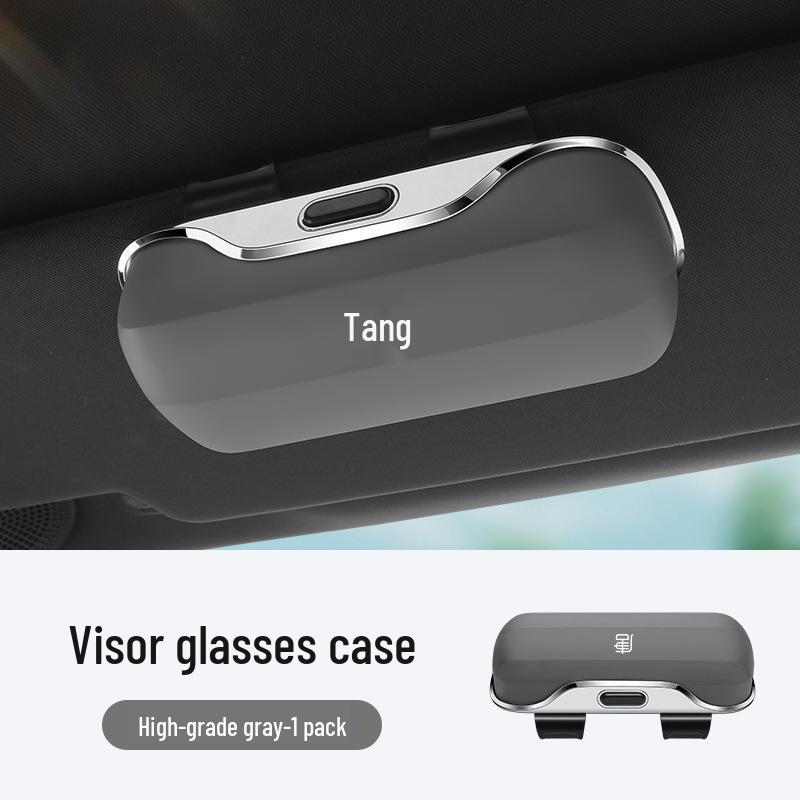 Футляр для солнцезащитных очков BYD Tang EV/DM: Хранилище и декоративный зажим для солнцезащитного козырька