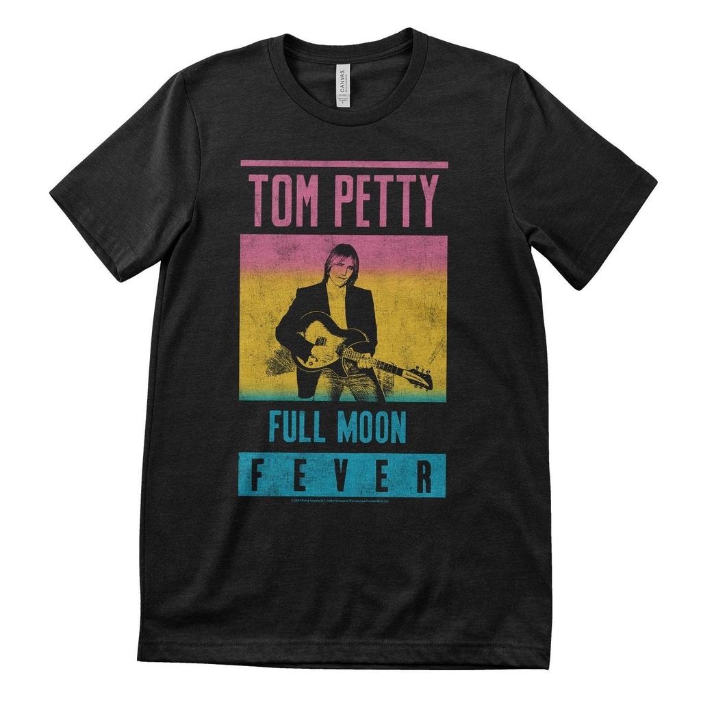 Licenza Ufficiale Tom Petty Heartbreakers Luna Piena Fever T-Shirt