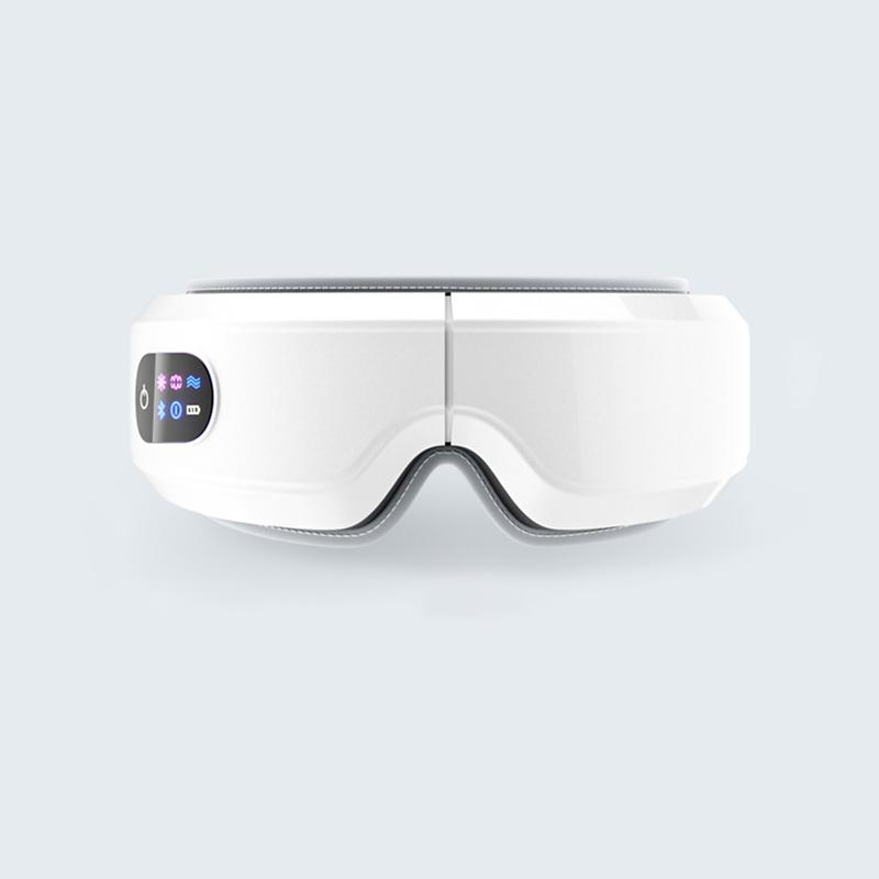 Складная маска-массажер для глаз Умный Bluetooth-массажер для глаз с музыкой Подушка с воздушной подушкой для глаз Расслабление глаз Усталость Мешочек