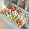 Storage Box Refrigerator Side Door Storage Box Food Safe Easy Access Design Container
