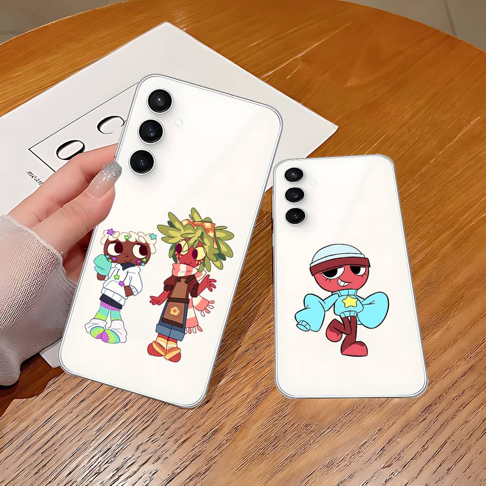 Мультяшный Игровой Чехол D-Dandys World-S для Samsung Galaxy S25 S24 S23 S22 S21 FE Ultra Plus A32 A53 A13 A31 Мягкая Крышка