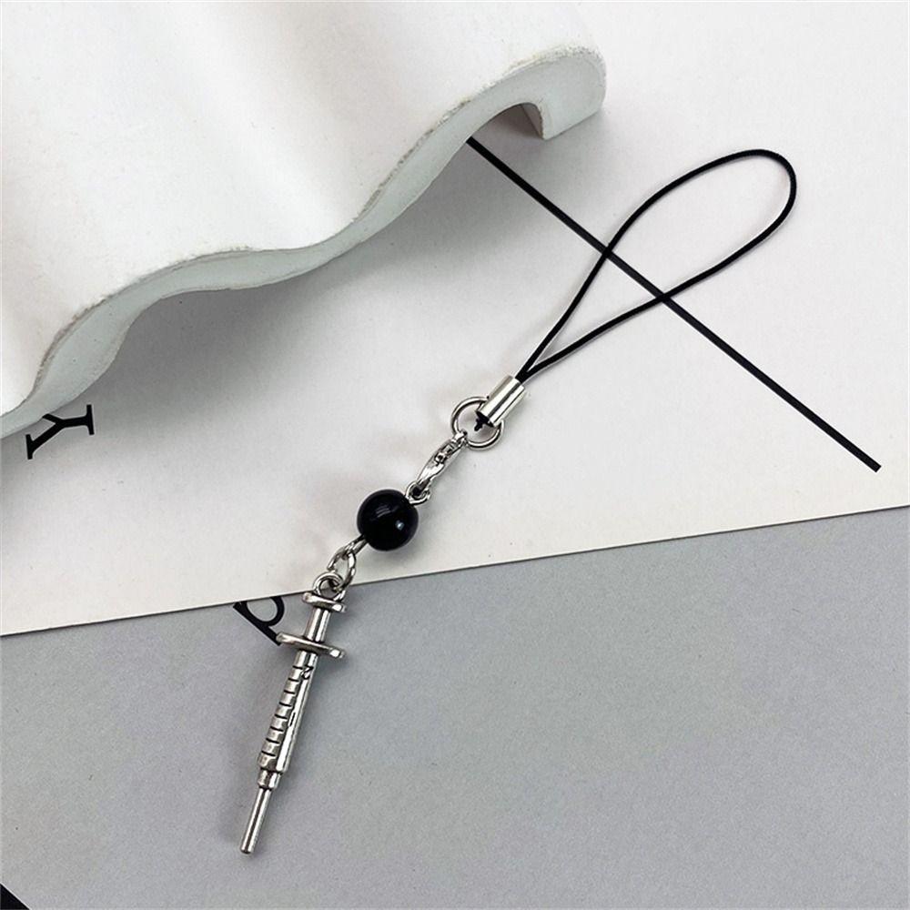 Ремешок для ключей, цепочка из бисера, подвески для телефона в виде звезды, ремешок для мобильного телефона, подвеска для телефона, розовая цепочка для крутой девушки