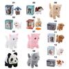 Interactive Simulated Puppy Plush Plush Robot Dog Cute My Realistic Robot Puppy  Educational Gift