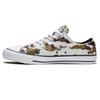 Chuck Taylor All Star Allover Camo Низкие Удобные парусиновые кеды Унисекс Кроссовки Снежный камуфляж 166177C