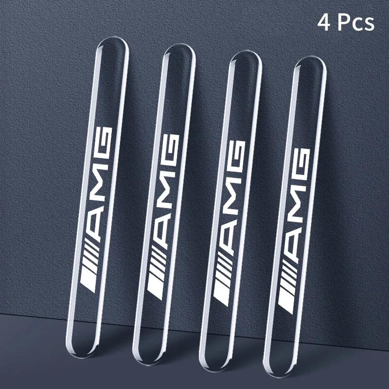 BTY1 Hot CLS w205 Car Door Bowl Handle Protector Stickers Transparent Anti-scratch Film For Mercedes Benz New B/C/E Class A Class C20