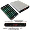 ИБП постоянного тока 5В 9В 12В Выход Бесперебойное Питание 12x18650 Power Bank Корпус для Хранения Питания Мобильного Телефона Оптический Модем Роутер