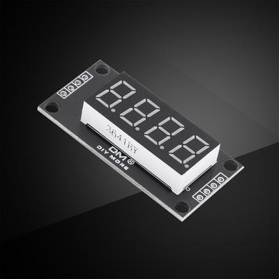 Трубка индикатора времени 7-сегментный светодиодный модуль дисплея TM1637 4-разрядный цифровой светодиодный модуль часов Красный Зеленый Синий Желтый Белый