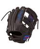 Rawlings HYPER TECH Серия R9 Бейсбольная перчатка Перчатка для маленького броска (Подростковый/Детский) (GJ5FR9BFS) Универсальное использование, Черный, Дюйм, Для правой руки