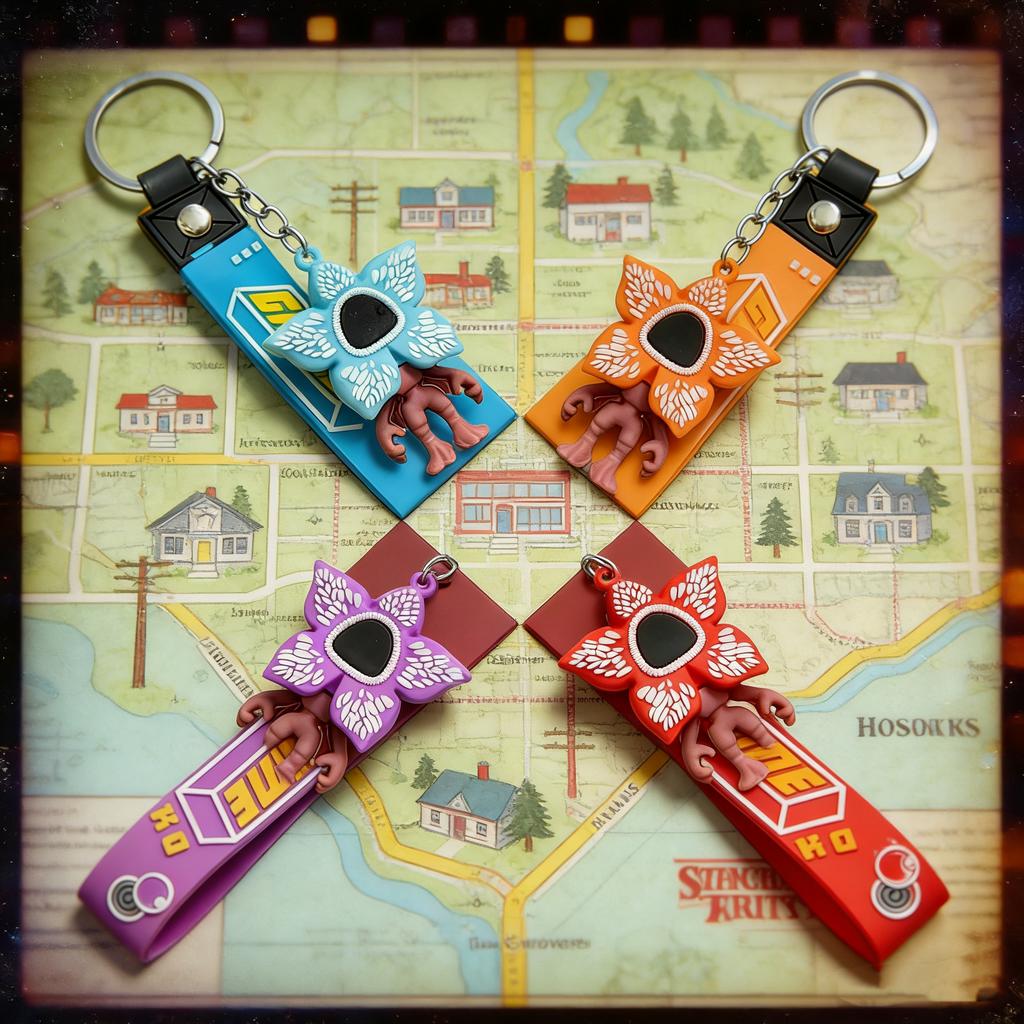 Non-Toxic Stranger Keychains Backpack Decorations Party Gifts Back To School Season Friends Accessory Parts Christmas Model Doll Toy Gift