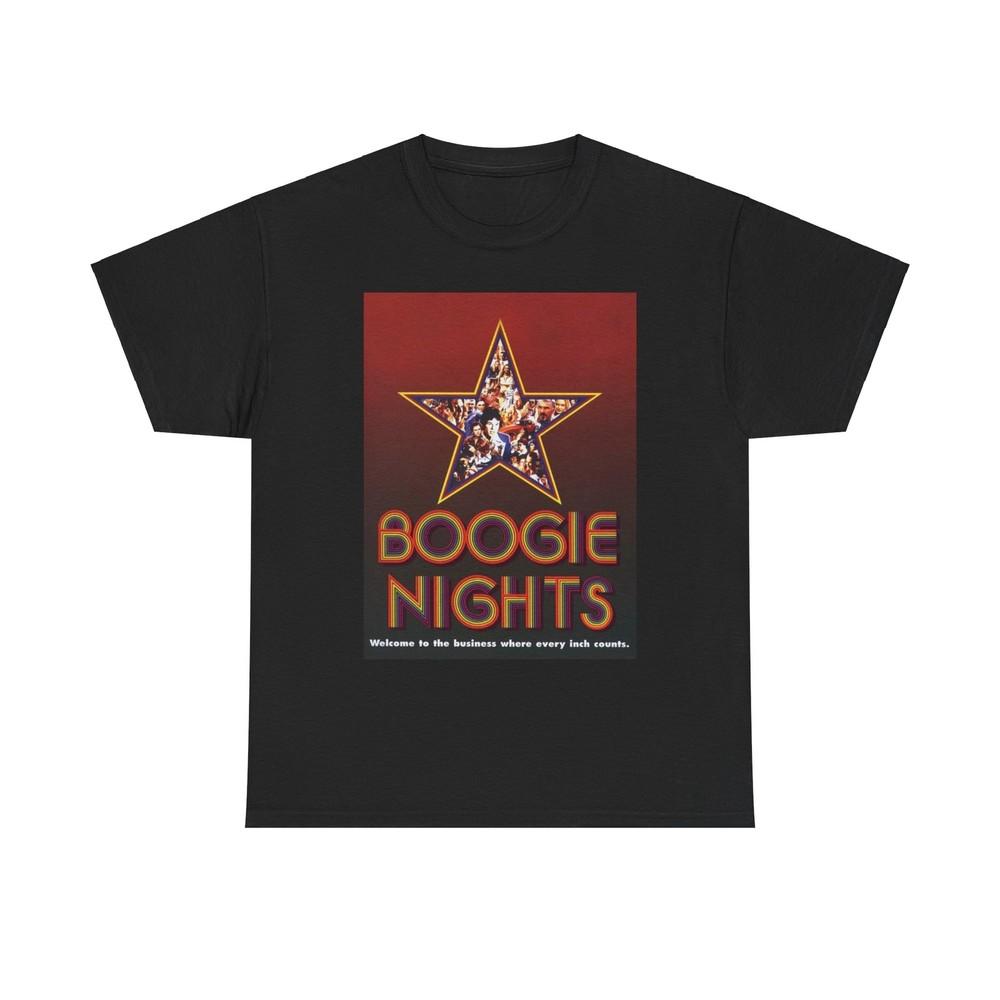 Boogie Nights T Shirt Vintage Movie Poster Retro Unisex Heavy Cotton Tee Unisex T-Shirt
