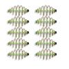 10pcs Fishing Spring Feeder Carp Fishing Equipment Tools Feeder Basket Bait Thrower Feeder Coil Inline Method Feeder