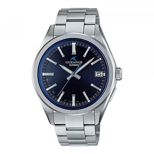 Casio Мужские часы Oceanus 3 стрелки модель OCW-T200S-1AJF Черный циферблат Новые