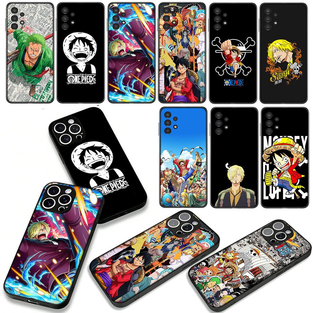 Чехол для телефона Sanji Roronoa Zoro One Pieces Luffy для Xiaomi Redmi Note 11 15 9 10 Pro Plus 8 A5 9A 9T 10A 10C 9C NFC 15C 8T