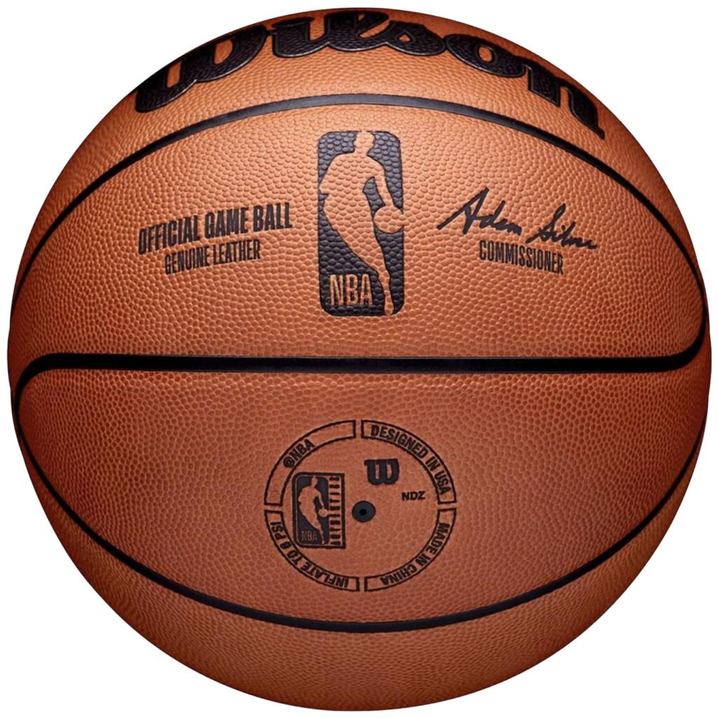 Wilson Официальный игровой мяч НБА, оранжевый баскетбольный мяч унисекс