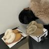 Wool Slippers Women Wear Winter Fur Integrated Thick-soled Bag Head Fluffy Shoes Slippers Velvet Snow