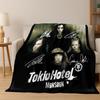 Модное Арт Фланелевое Одеяло Tokio Hotel Билл Том Каулитц, Уютное Мягкое Пледное Одеяло для Дома Спальни Кровати Дивана, Подарок