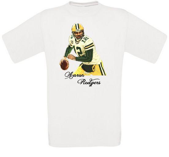 Aaron Rodgers Green Bay American Football TShirt NEW Unisex T-Shirt