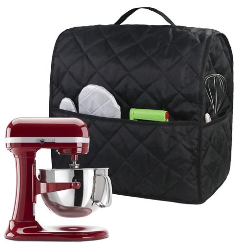 Чехол для миксера-стенда KitchenAid с наклонной головкой 4,5-5 кварт, пылезащитный чехол для кухонного комбайна с карманом для бытовых гаджетов и аксессуаров