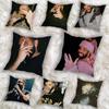 Крутая наволочка для подушки D-Drake OvO Rap, квадратная, двусторонняя печать, короткий плюш, чехол для диванной подушки, спальня, прикроватная подушка