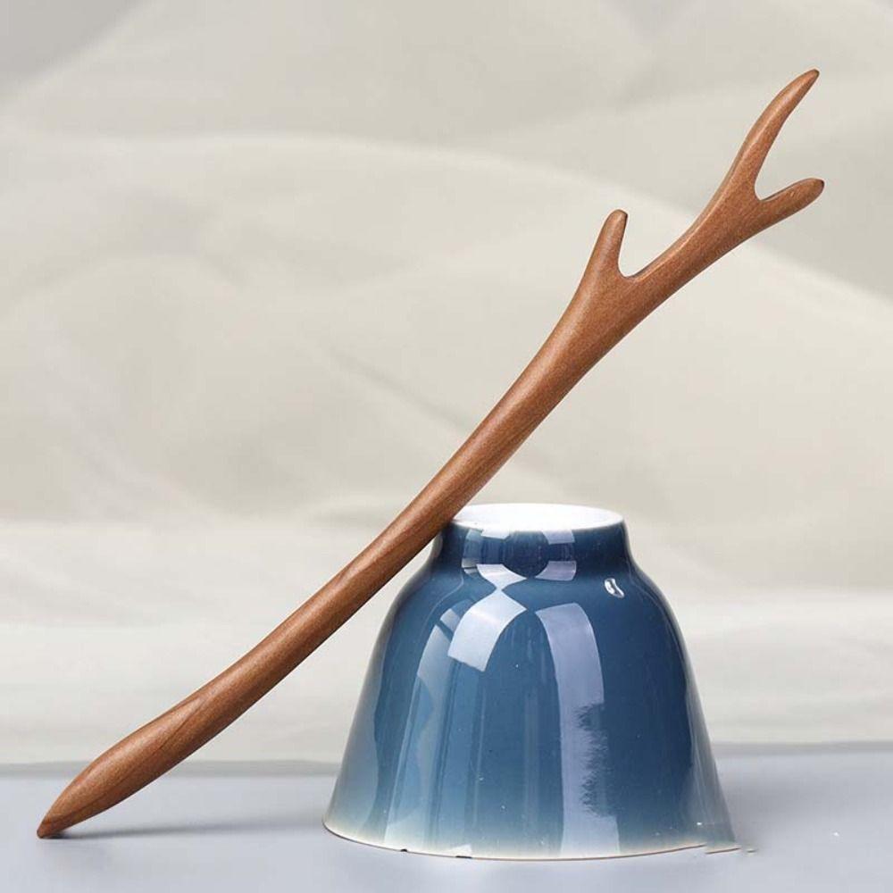 Ethnic Style Wooden Hair Stick Tassel Hanfu Hairpin Retro   For Girl