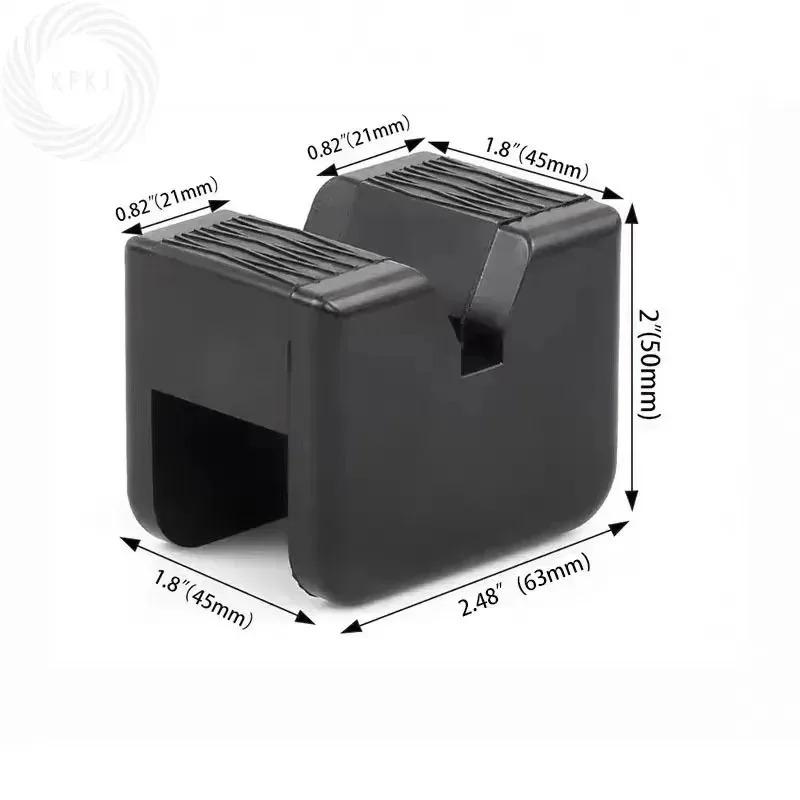 Universal Rubber Pad Cushion Bracket Car Lift Jack Stand Rubber Pads Black Rubber Slotted Floor Jack Pad Frame Rail Adapter