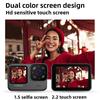 V11 Dual Color Screen Waterproof and Anti-shake Sports Camera 5K High Definition Outdoor Travel Riding Camera