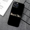 S-Чехол для телефона Silent Hill Horror для Apple iPhone 15,14,13,12,11,XS,XR,X,8,7,Pro,Max,Plus,mini Силиконовый Черный Чехол