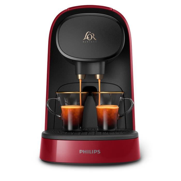 Капсульная кофеварка - PHILIPS - L'OR BARISTA - LM8012/51 - Оригинал - Красный