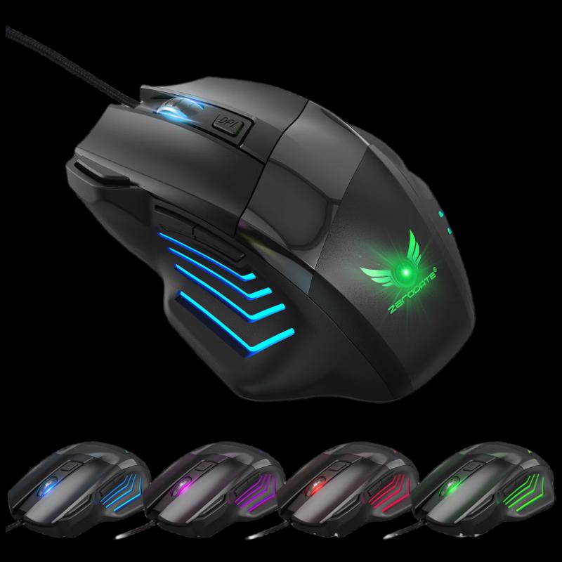 G200 Проводная RGB игровая мышь - Случайный цвет - 1 шт.