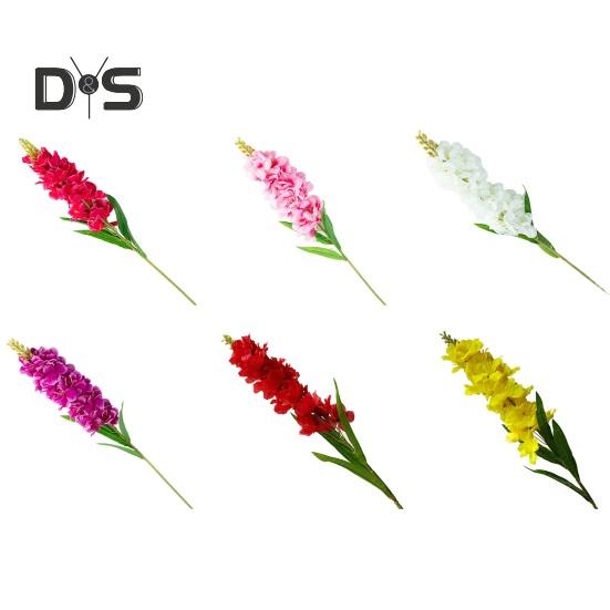 1 ветка, простая в обслуживании имитация цветка, реалистичная элегантная свадебная вечеринка, искусственный букет цветов гиацинта