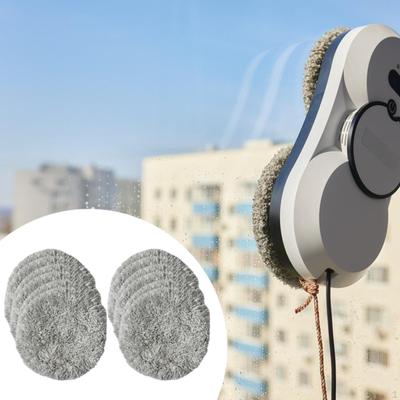 12 шт. сменных накладок для робота-мойщика окон, чистящая накладка, швабра для робота-мойщика окон