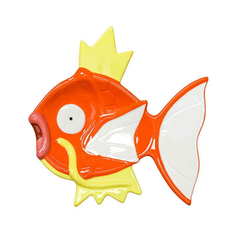 Керамический поднос для суши и сашими SHUNXIANG Pokemon Magikarp, Креативная керамическая тарелка для суши в форме рыбы, Поднос для еды
