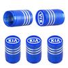 5pcs Car Badges Metal Wheel Tire Valve Cap Covers Auto Accessories For Kia Rio Ceed Sportage Cerato Soul Sorento Picanto Optima xkbn81
