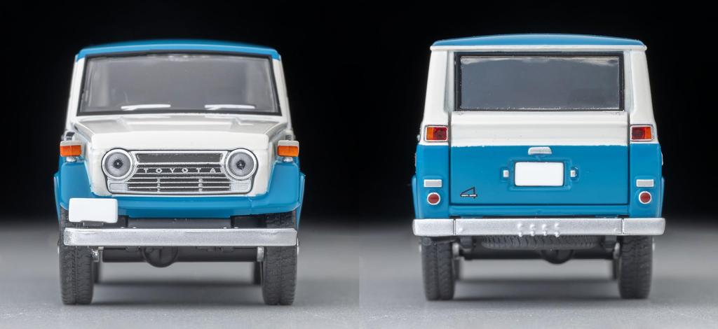 TOMYTEC Tomica Limited Vintage LV-104d Toyota Land Cruiser FJ56V БелыйСиний Готовая модель 333265