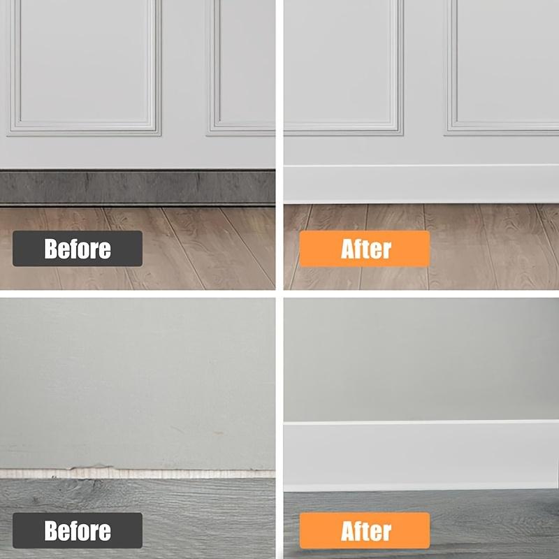 1 м отделка плинтуса для стены, самоклеящаяся отделка плинтуса для стены, дизайн с отклеиванием и приклеиванием, декоративная угловая отделка для ремонта дома