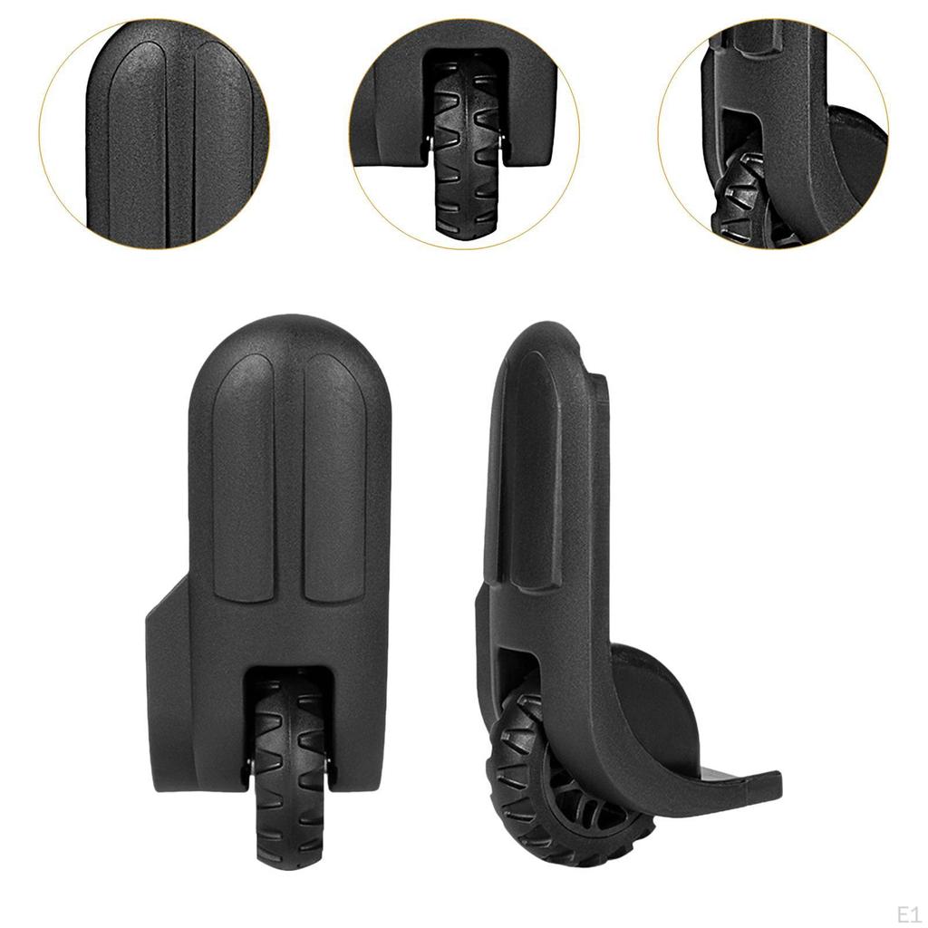 2x сменных багажных колеса, универсальные поворотные для тележек для покупок