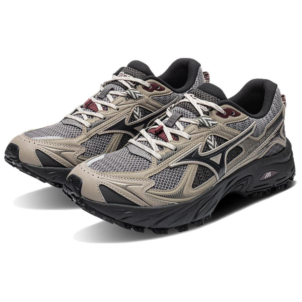 Mizuno Fiyi Tl V2 Уличные Кроссовки для Хайкинга и Трейлраннинга Унисекс Красный-Скальный-Коричневый Серый-Коричневый D1GH251916-1