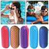 Swim Goggle Case with Zipper Closure Lightweight Protective Cases for Goggles Ventilated Design Glasses Box for Swimming Gear Storage