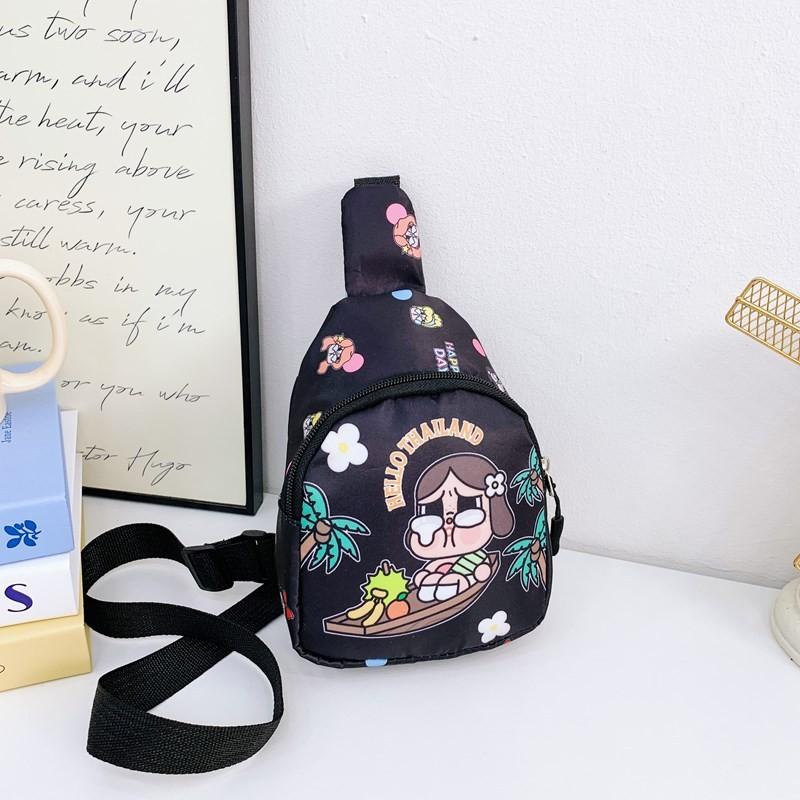 Сумка через плечо Crybaby с одним узором для детей, дышащая, легкая