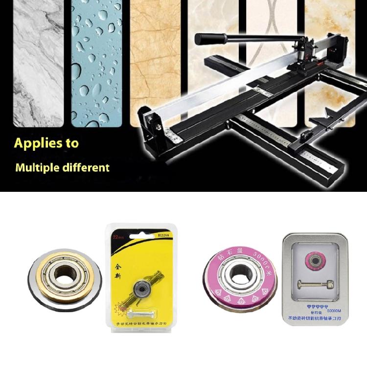 Плиткорез керамический режущий ролик с карбидным подшипником резчик для стекла и плитки толкающий резчик стекло кирпич вращающийся режущий ролик скобяные изделия