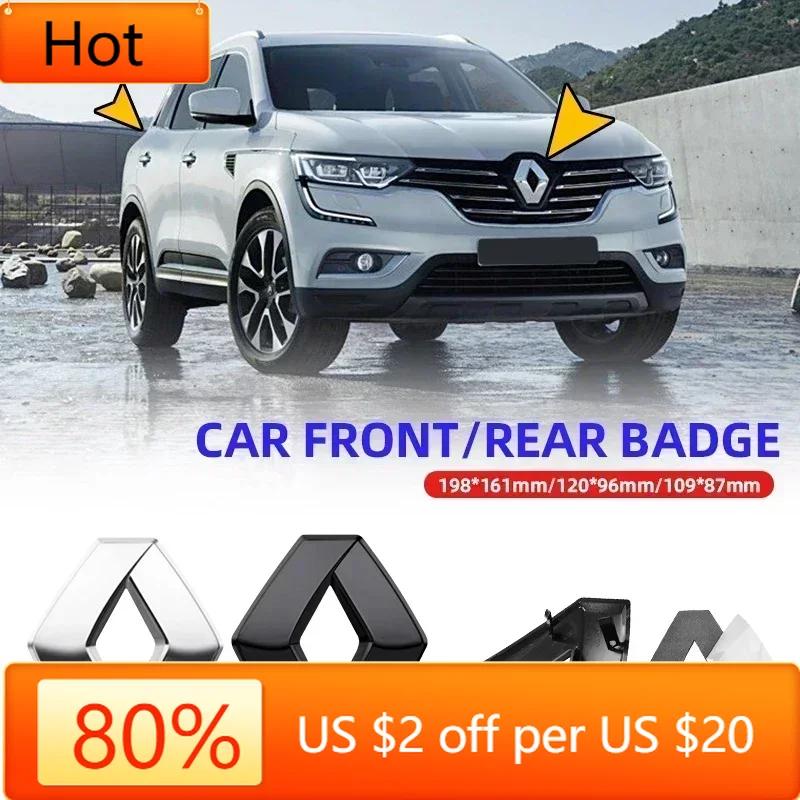 Interior Stickers 3D ABS Logo Renault Emblem Car Front Sticker Rear Trunk Badge For Renault Grand Scenic XMOD Megane Clio 4 Lagu A6