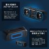 Sanwa Direct Bluetooth IPX4 10 Вт TWS Пассивный Беспроводной Портативный Динамик, Водонепроницаемый, Выходная Мощность, Совместимый, 3,5 мм Подключение, Радиатор, Встроенный