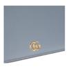 Gucci Double G Metal Logo Leather Shoulder Bag Women Shoulder Bag Light-Blue Beige 497985-AAE5F-1642